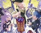 背景あり一枚イラスト作成します MV、記念、キービジュアルなど背景ありのイラストを描きます！ イメージ5