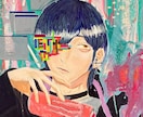 厚塗りデジタルイラスト・水彩等描きます いろんな絵柄対応出来ます！夢絵依頼等も受け付けています。 イメージ5