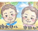 色鉛筆画の似顔絵を描きます 大切な人へのプレゼントやサプライズに！ イメージ9