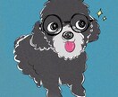 ペットのイラスト描きます 愛犬ちゃんをゆる〜くポップなイラストに！ イメージ7
