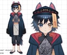オリジナルのVtuberモデルを制作致します イラストからLive2Dに至るまで制作可能です！ イメージ8