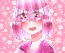 ＳＮＳやＬＩＮＥ用のアイコン描きます キラキラした塗りで可愛い女の子から男の子まで描きます！ イメージ2