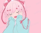 ご希望のイラストお描きします アイコン、動画、配信、歌ってみた、お祝い、キャラデザなど イメージ2