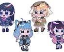 商用利用可◎あなたのかわいいミニキャラ描きます あなたのかわいいミニキャラを可愛く描きます！ イメージ6