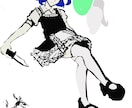SNSのアイコンを描きます ゆめかわ、やみかわ、地雷系の女の子を描きます イメージ3