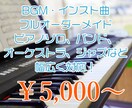 オーダーメイドで多彩なジャンルのBGMつくります ピアノソロからオーケストラ、エレクトロまで幅広く対応します！ イメージ1