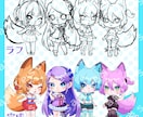 SDキャラ描きます 可愛くて目を引くSDキャラ描きます！ イメージ4