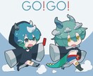アイコン用などのイラスト制作します どんな画風でも対応します!!!!!!! イメージ4