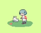 SNSアイコン等に使えるドット絵作成します 主に48*48〜64*64サイズでドット絵を作っています。 イメージ2