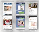 年賀状はもちろんDMにも！SNS風はがき販売します みんなに送りたくなるSNSデザインで貰った人も嬉しい イメージ2