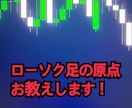 ローソク足手法の原点お教えします ローソク足だけで簡単にトレード出来る方法お教えします！ イメージ1