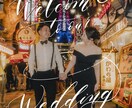 大切な写真に文字入れします 前撮りやウェディングフォトをおしゃれで唯一無二の1枚に イメージ3