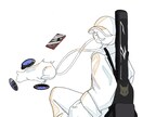 SNSアイコン用等様々なイラスト作成します あなたを表す作品を作成します。 イメージ3