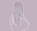 優しい線で淡色シンプルアートを描きます 写真を元にアイコン作成  家族/恋人/ペット etc イメージ2