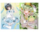 立ち絵・一枚絵・グッズなどを描きます 商用利用OK！可愛いイラストを安く早く描きます！ イメージ4