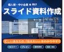 図解で整理！聞き手に『伝わる』スライド作成します 忙しいあなたの『伝えたい』をわかりやすく　スライドに イメージ1