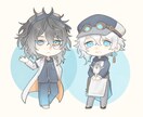 デフォルメイラスト描きます 柔らかな水彩タッチが好きな方へ イメージ1