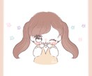 ふんわり温かくて可愛いアイコン描きます SNSやLINE、ブログのアイコンに♪ イメージ2