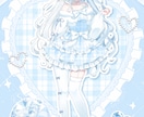 ふんわり可愛い立ち絵を制作します 配信で愛される、とびきり可愛いあなたを一緒に作ります！ イメージ1