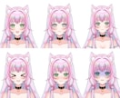 低予算でよく動くLive2Dモデリングを致します キャラクターに合った動くLive2Dモデリングを致します！ イメージ4