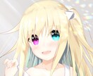 SNSで使用出来るアイコンイラストを製作します 可愛らしい女の子のイラストアイコンです イメージ2