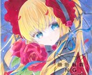 アナログで女の子描きます アナログでフリル、レースたっぷりの女の子を描きます♪ イメージ7
