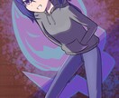 一枚絵を描きます 油絵やアニメテイストのタッチでキャラを描きます イメージ4