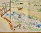 アートセラピーで自己治癒力upします 自分の作品(風景画)を描いて今の心と体を見つめてみませんか イメージ9