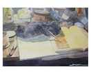 水彩で風景画描きます アナログ制作、原画での納品、またはデータ イメージ6