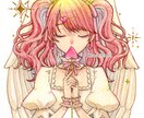 水彩イラストでのキャラクターイラスト描きます あなたの素敵なキャラクターを水彩イラストで表現します イメージ3