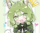 女の子のバストアップのイラスト描きます 女の子キャラクターのバストアップのイラストを描きます。 イメージ2
