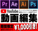 期間限定1,000円オフ！動画編集します YouTube,MV, 結婚式映像などご相談くださいませ！ イメージ1