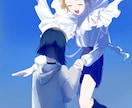 商用◎立ち絵、アイコン等のイラスト描きます 修正無制限！納得のいくまでとことんお付き合いいたします！ イメージ5