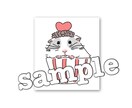 ハムスターのアイコン描きます シンプルで分かりやすい、見やすいアイコンにします♬ イメージ2