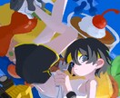 ポップなファッションイラスト制作します 主線無し/デフォルメ／ファッション／ストリート/商用利用可 イメージ8