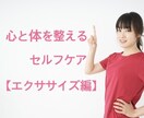 心と体を整えるセルフケアお教えします ご自身で心と体を癒す【エクササイズ編】 イメージ1