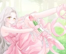 透明感のあるかわいい女の子を描きます フリルやファンタジー、アンティーク調なものものが得意です。 イメージ2