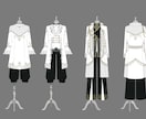 キャラクターの衣装デザイン描きます ご希望のイメージに合わせた衣装デザインを提案します！ イメージ10