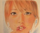 マーカーと色鉛筆での似顔絵であります ちょっとリアルにカチッと仕上がり♪翌日には出来上がります！ イメージ1