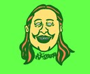 他にはない唯一無二のアナタを描きます SNSのプロフィール写真にばっちり イメージ4