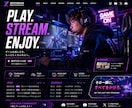 世界観が伝わるクリエイター向けHPを制作します SNSだけでは伝えきれない世界観をひとつのサイトに イメージ6