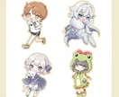 可愛いアイコン描きます SNS用アイコン☆表情差分1点500円☆ イメージ5
