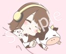 ゆるかわなSNSアイコン描きます 好きなものを詰め込んだアイコンにしませんか(*´∇｀*) イメージ2