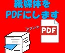 紙媒体をPDFにします さまざまなサイズの紙の記録をPDFへ変換します イメージ1