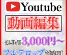 訳あり低単価！Youtube用動画作ります ポートフォリオ使用のため低単価で動画編集します イメージ1