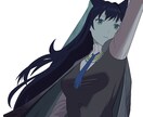 イラスト描きます snsなどで使用するアイコンや壁紙などを作成します イメージ1