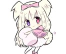 かわいいデフォルメ(全身)イラストお描きします グッズ制作やSNSアイコンなどに♪ イメージ2
