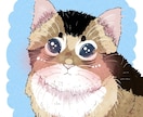 思い出に！可愛くポップにペットの似顔絵描きます 飼い主も追加でイラスト可能！ペットと一緒にいかがですか？ イメージ2
