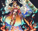女の子キャラの立ち絵、イラストを制作ます オリジナルキャラクター対応／個人利用歓迎 イメージ3