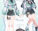 立ち絵や一枚絵、ミニキャラ等を描きます 可愛く且つ綺麗めのイラストを描きます イメージ2